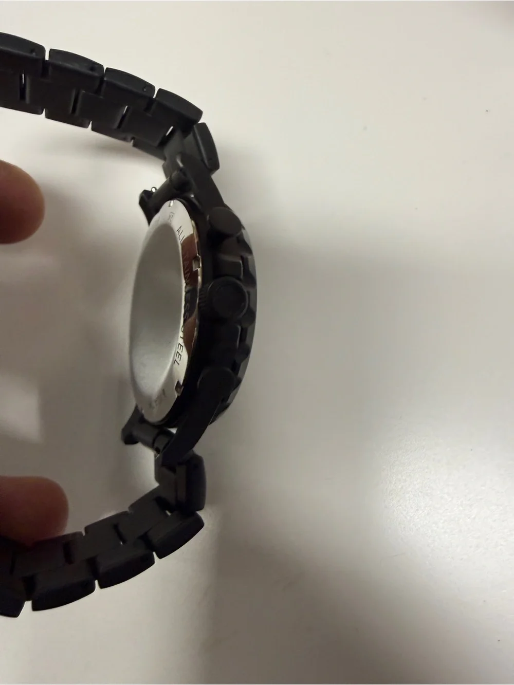 Fossil All-Black Stainless Steel Chronograph Watch